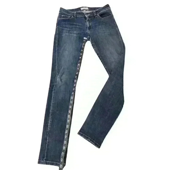 Banana Republic Medium Wash Skinny Fit Women's Blue Jeans - Picture 4 of 8